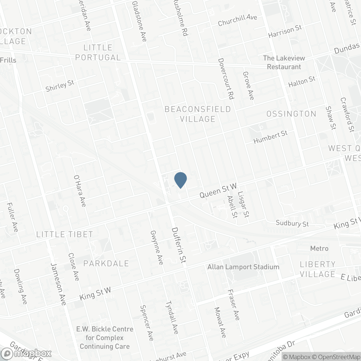 302 - 20 GLADSTONE AVENUE, Toronto, Ontario M6J 3K6